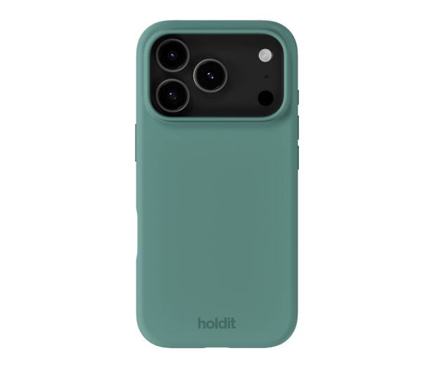 Holdit Silicone Case iPhone 17 Pro Moss Green - 1361713 - zdjęcie